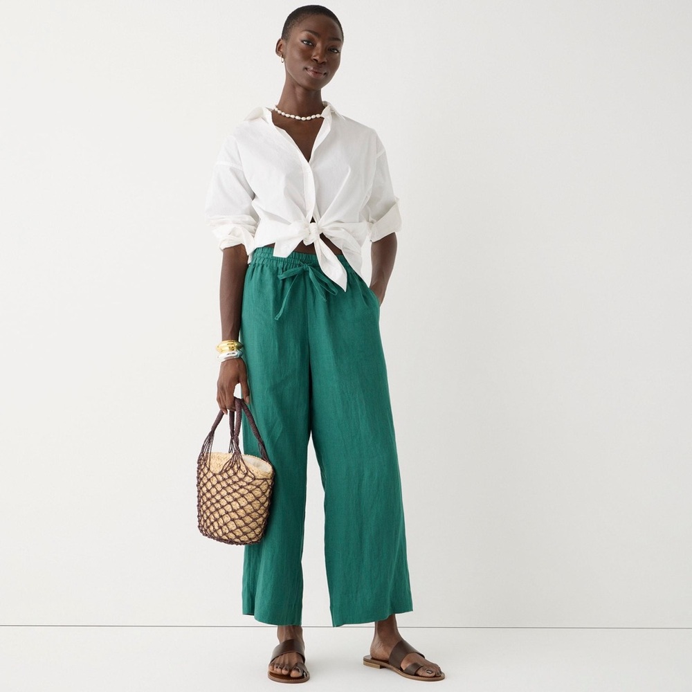 J Crew Seaside Linen Pant. US XL